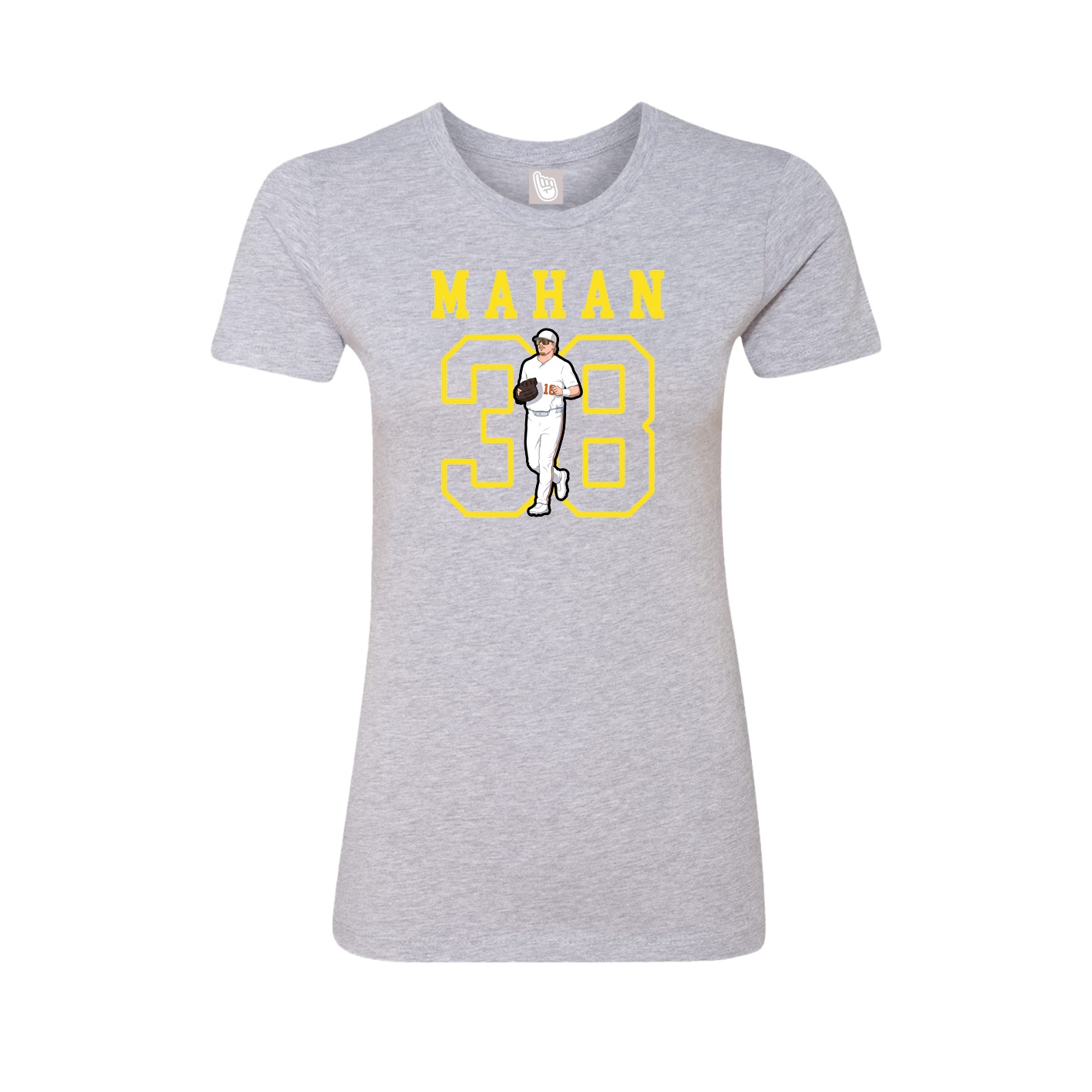 Fitted Women's Tee — Shirsey in Grey