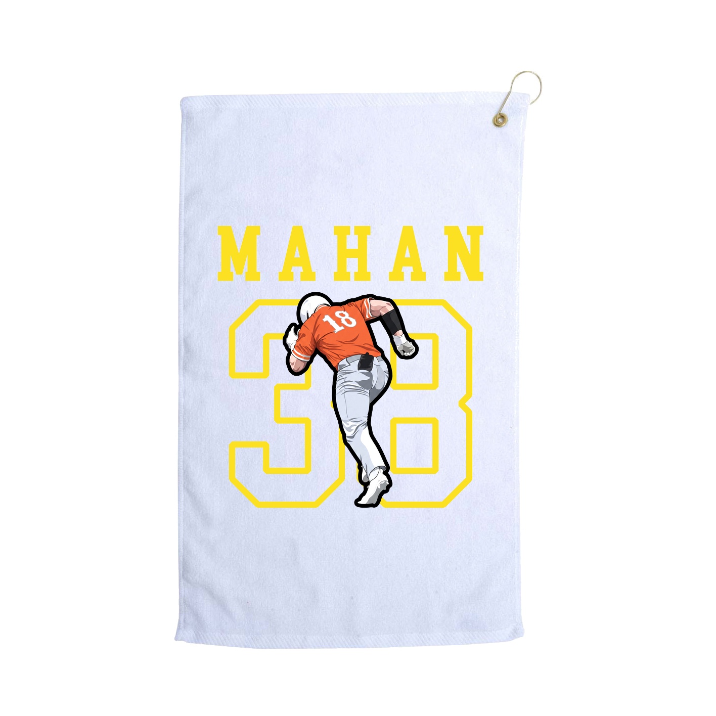 Golf Towel — Shirsey in White