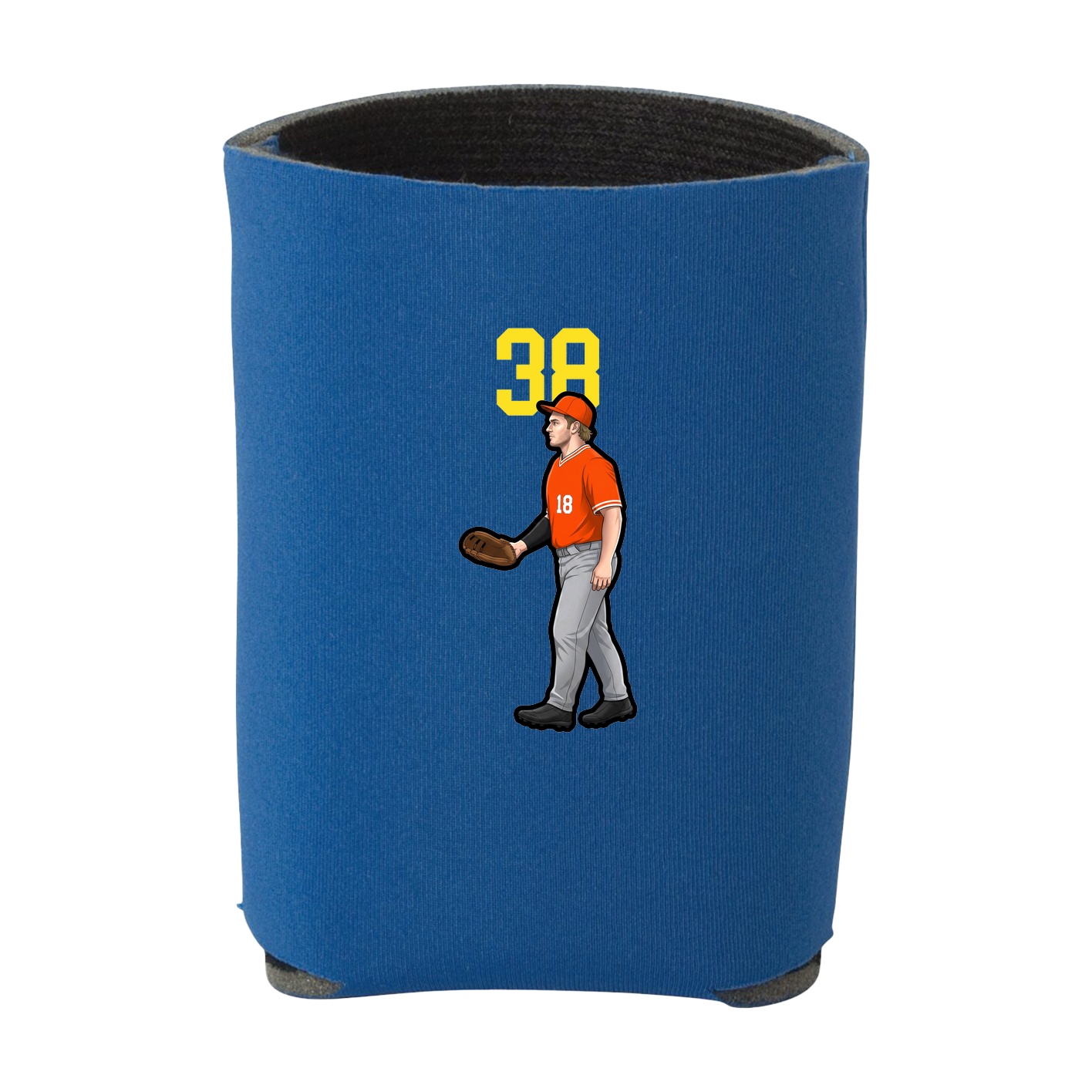 Can Holder — Number Top in Royal