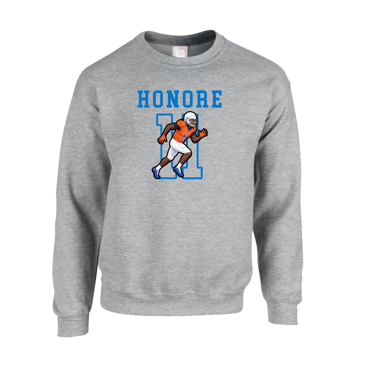 Fleece Crew — Shirsey in Grey