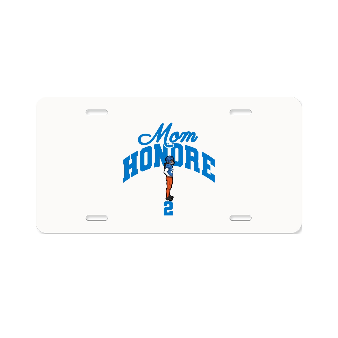 License Plate — Mothers Day Arch in Classic