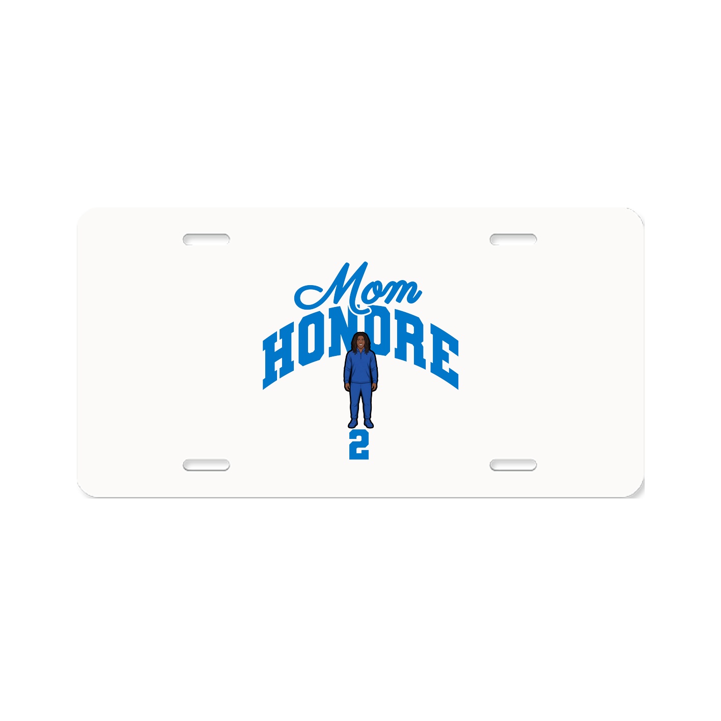 License Plate — Mothers Day Arch in Classic