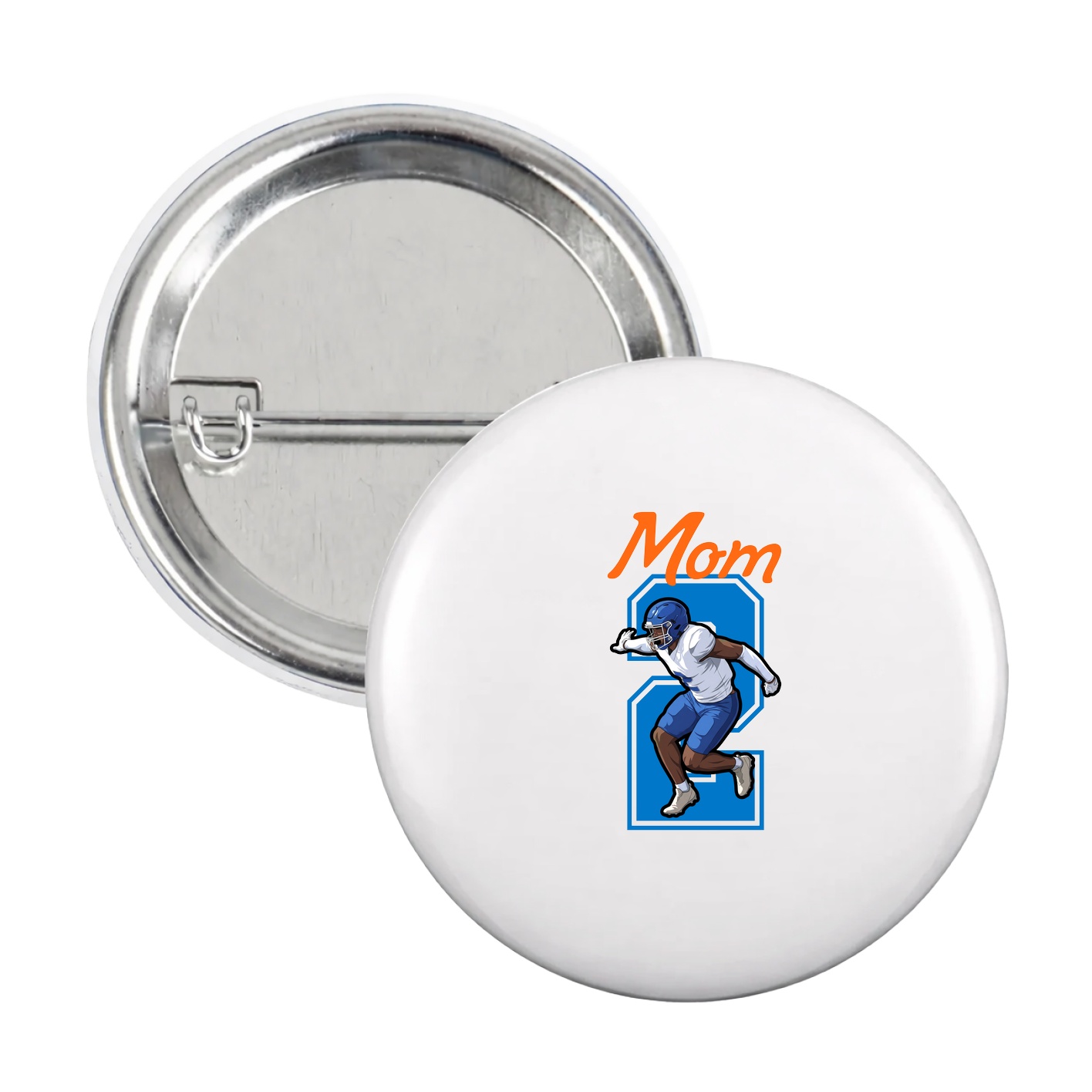 Game Day Button — Mothers Day Shirsey in White