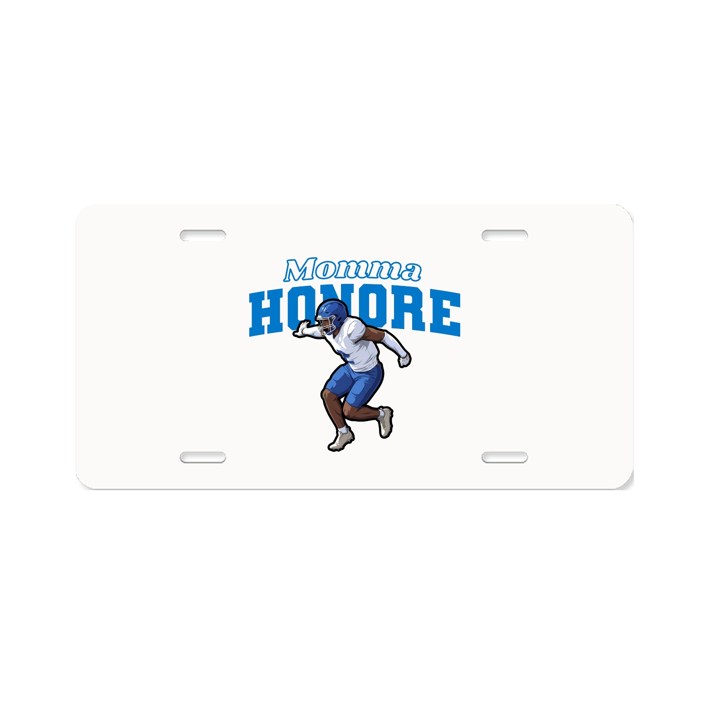 License Plate — Mothers Day Block in Classic