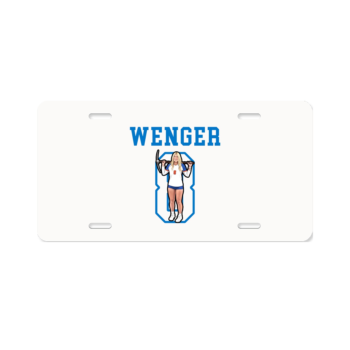License Plate — Shirsey in Classic