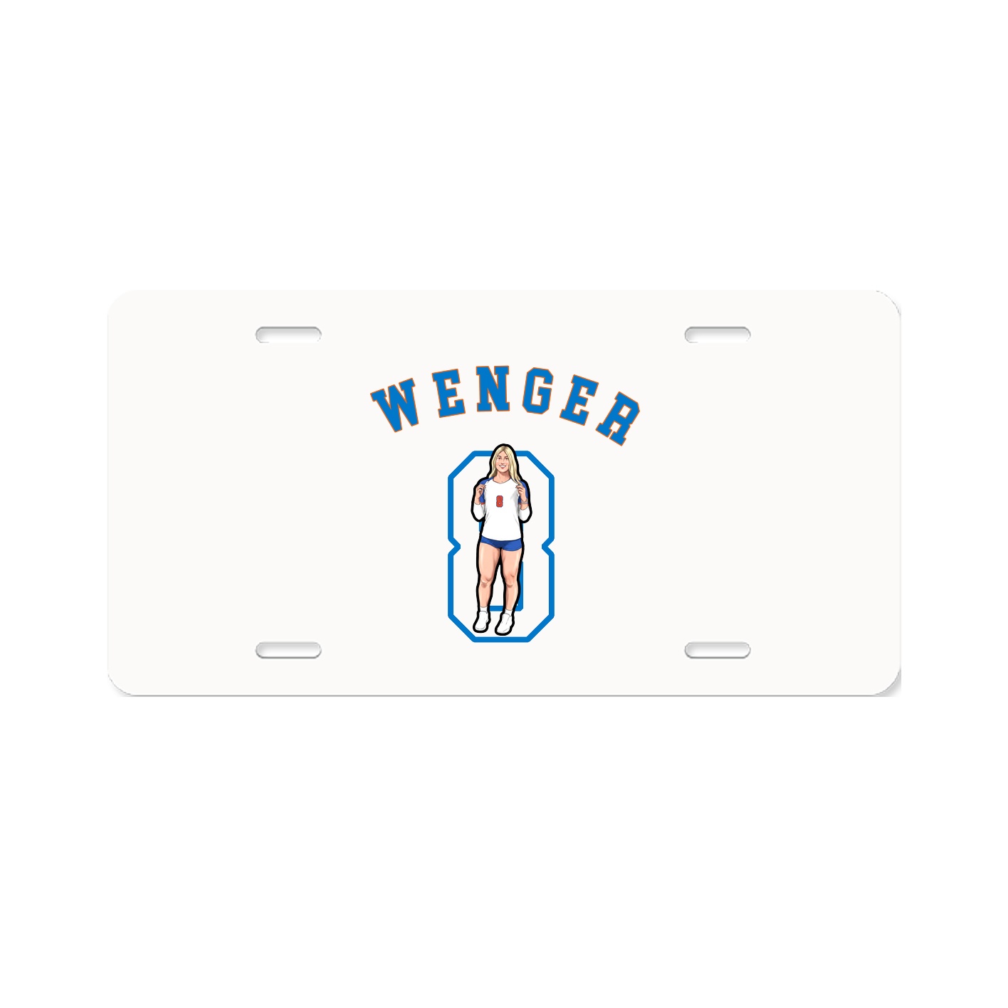License Plate — Shirsey Arch in Classic