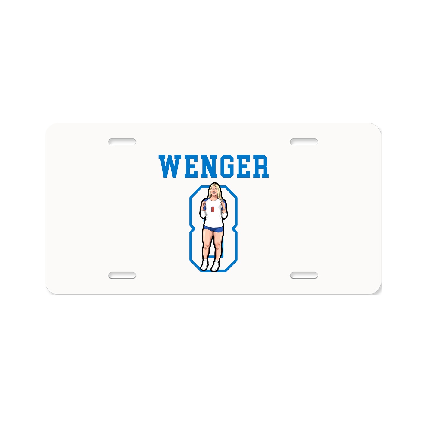 License Plate — Shirsey in Classic