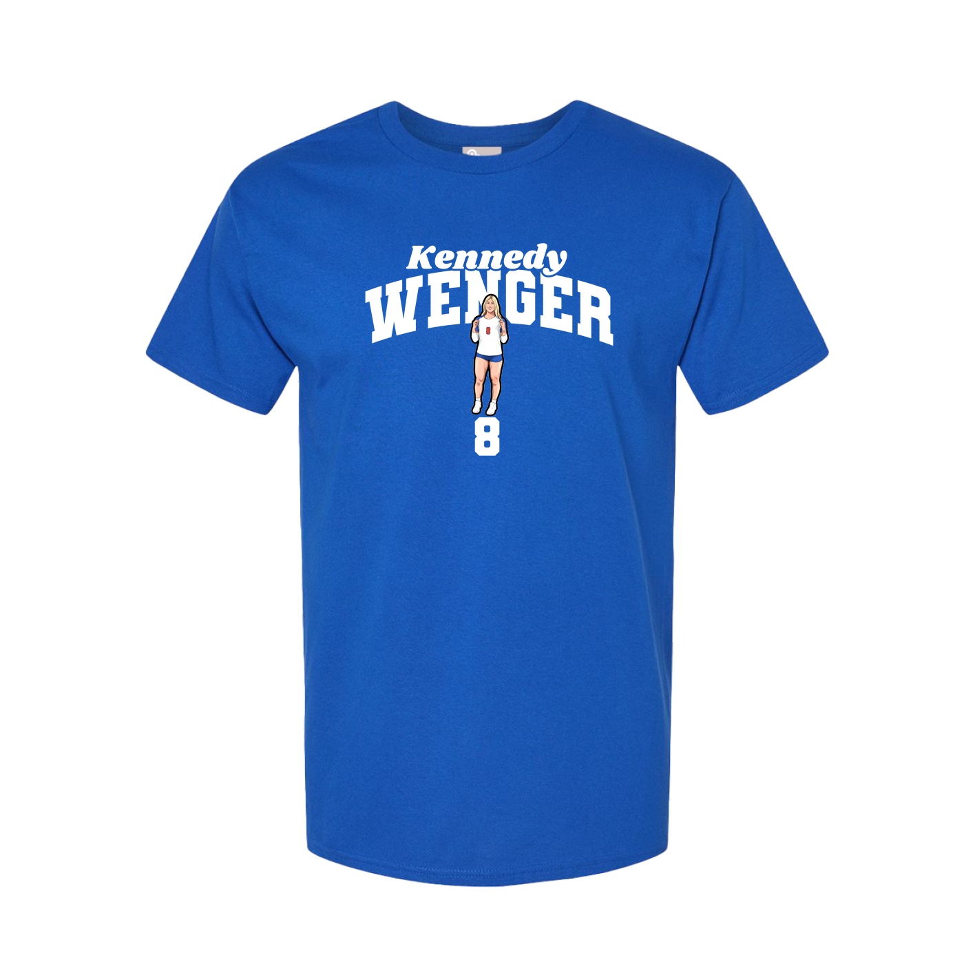 Youth Tee — Signature Arch in Royal