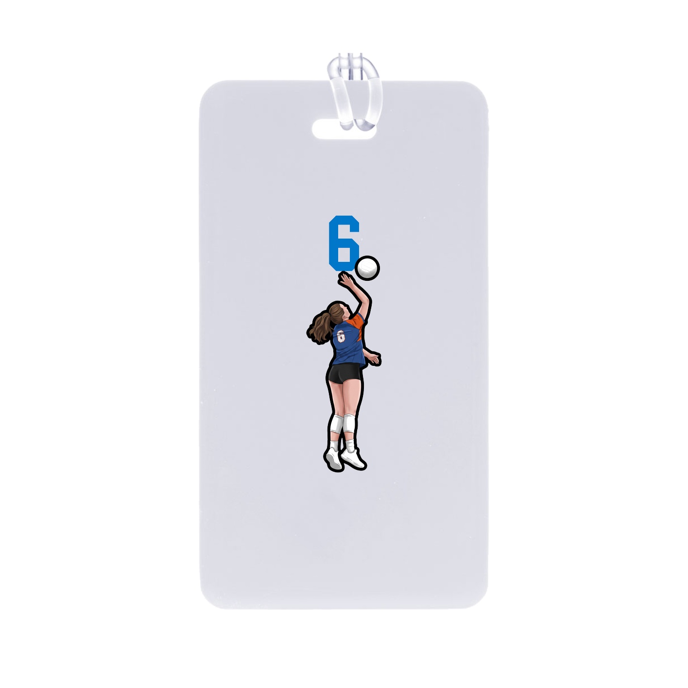 Bag Tag — Number Top in Classic