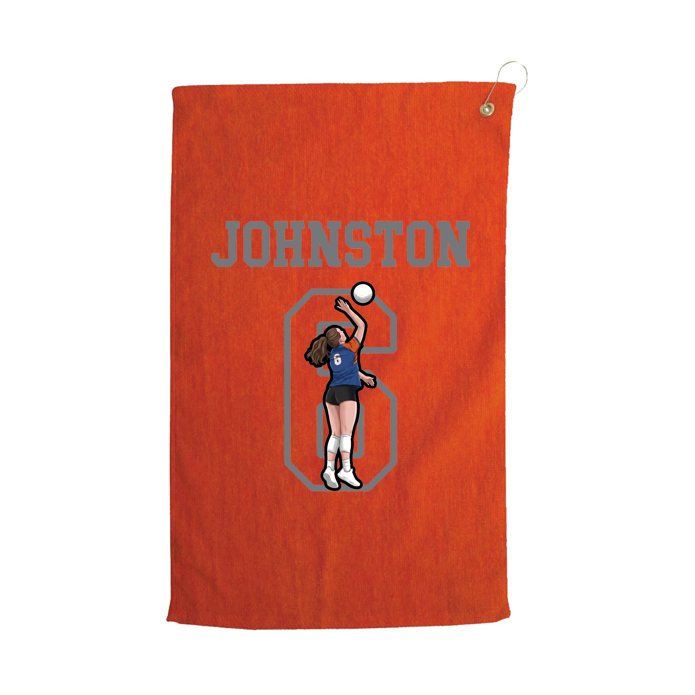 Golf Towel — Shirsey in Orange