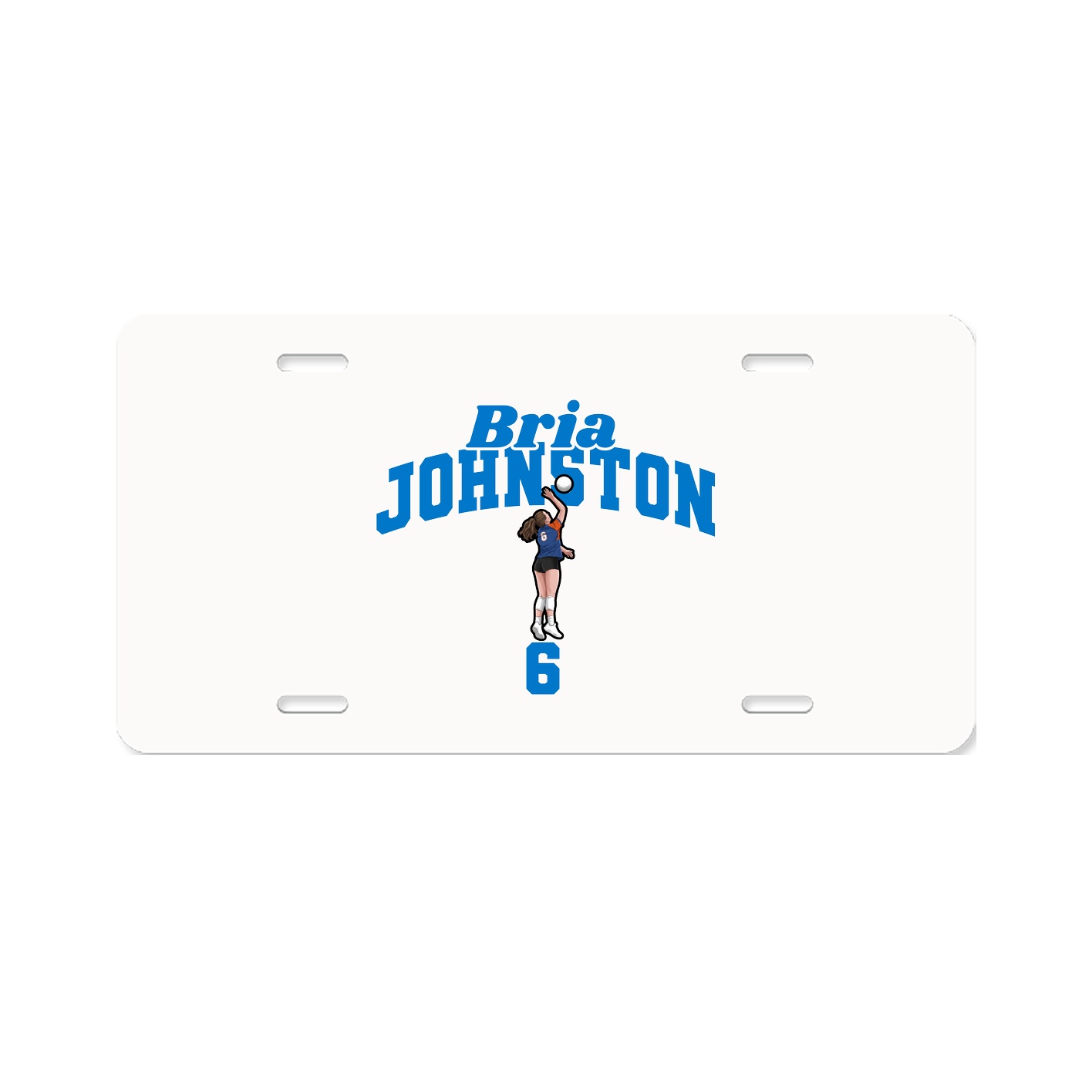 License Plate — Signature Arch in Classic