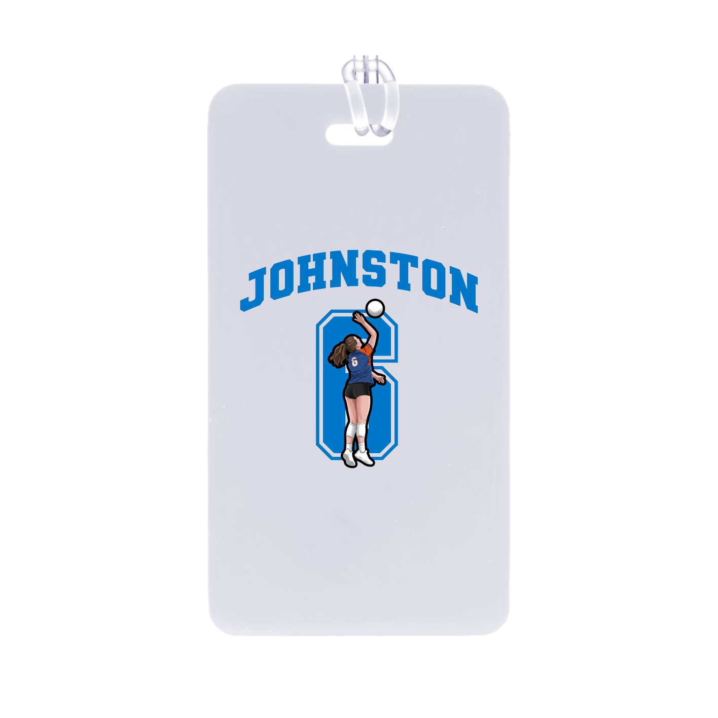 Bag Tag — Number in Classic