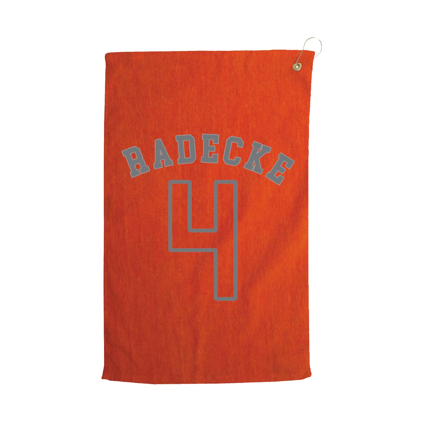 Golf Towel — Shirsey Arch in Orange
