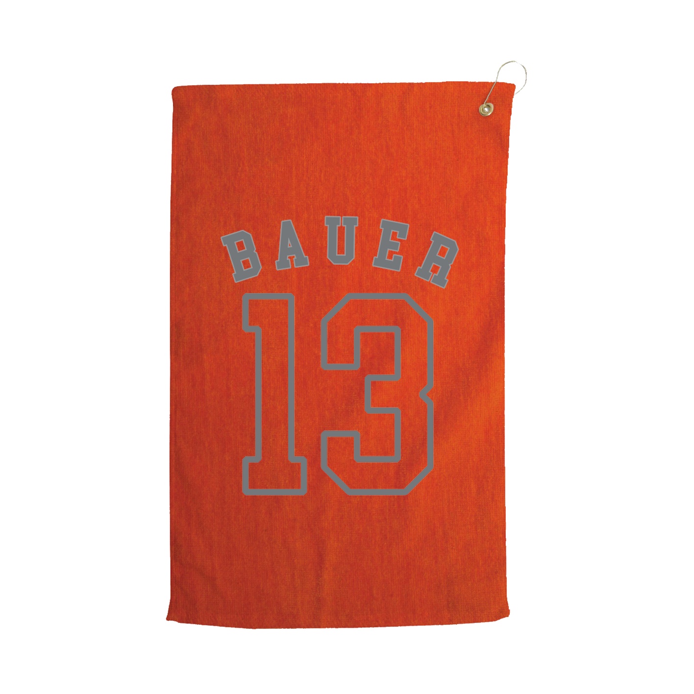 Golf Towel — Shirsey Arch in Orange
