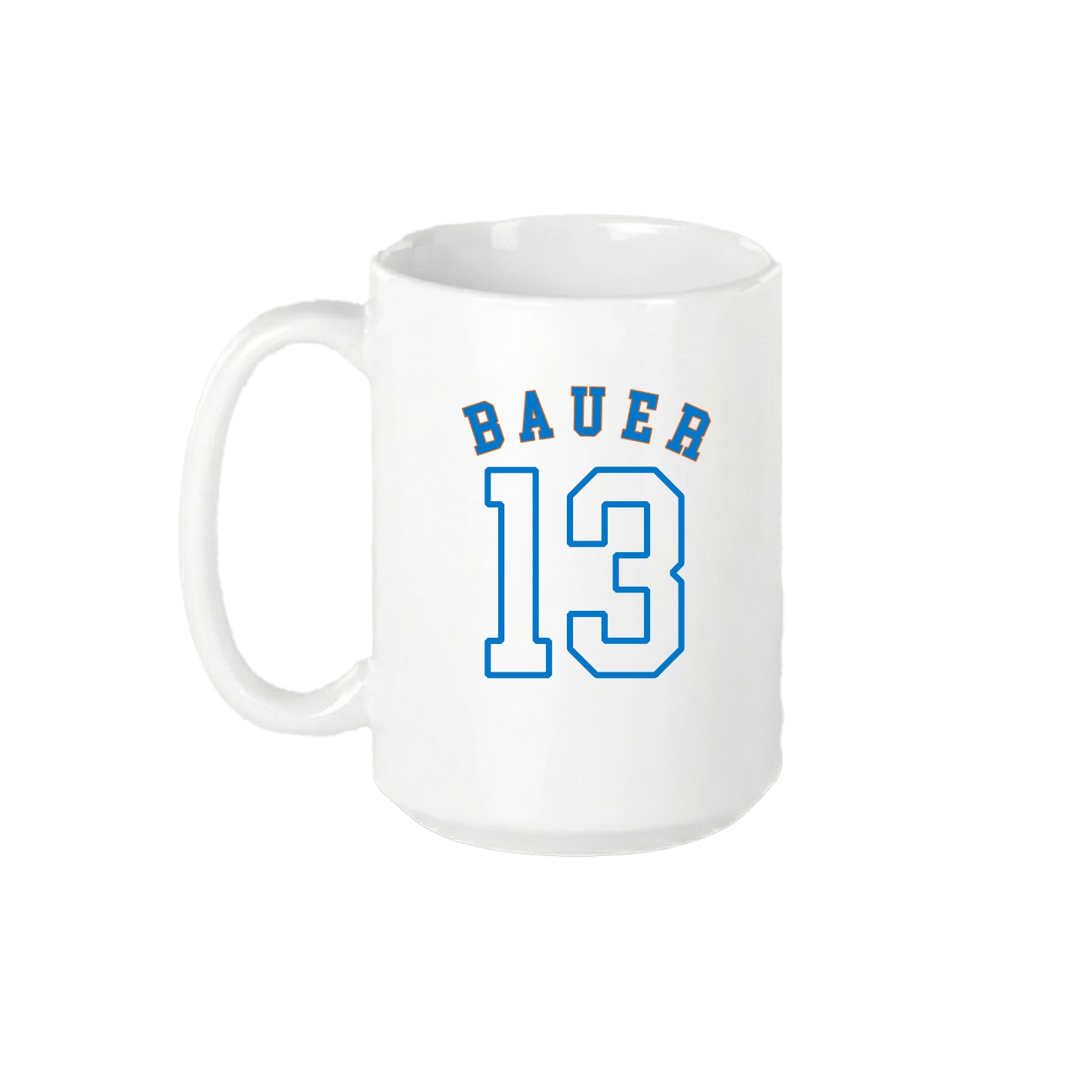 15oz Coffee Mug — Shirsey Arch in White