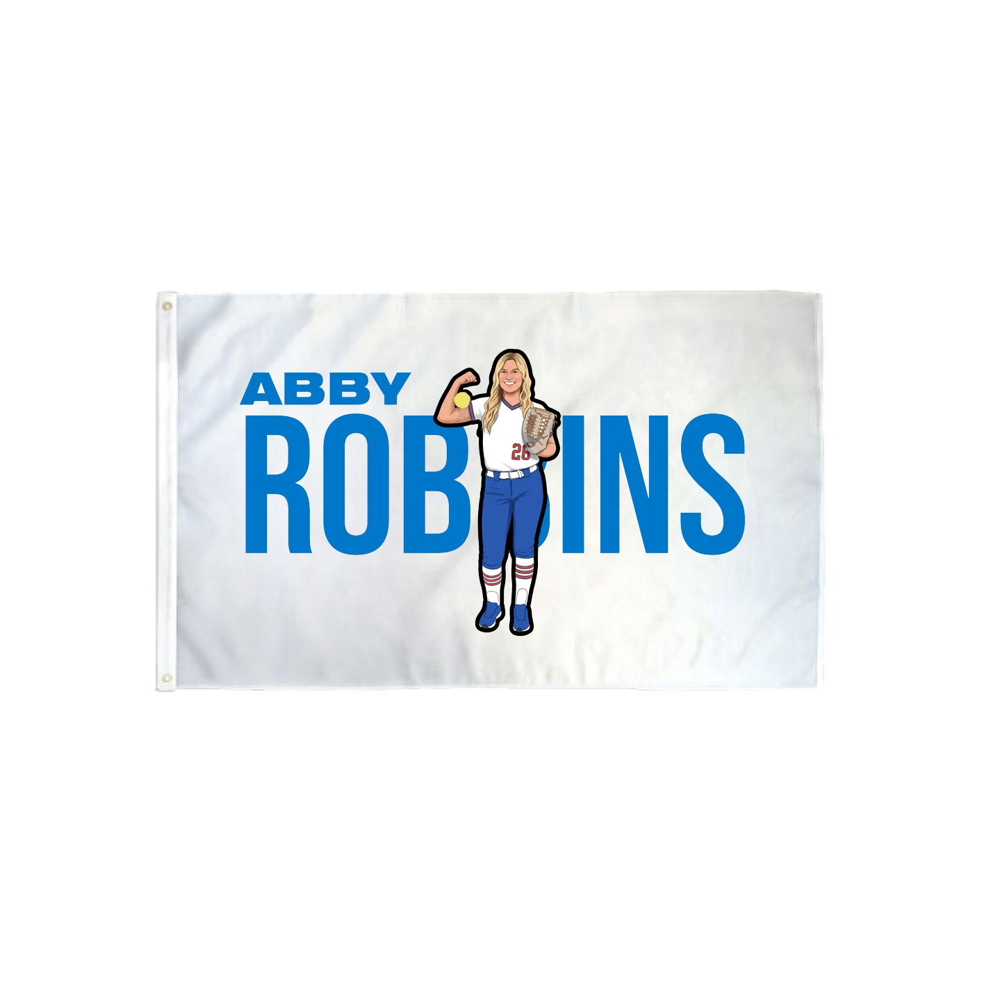 3x5 Flag — Player Name in Classic