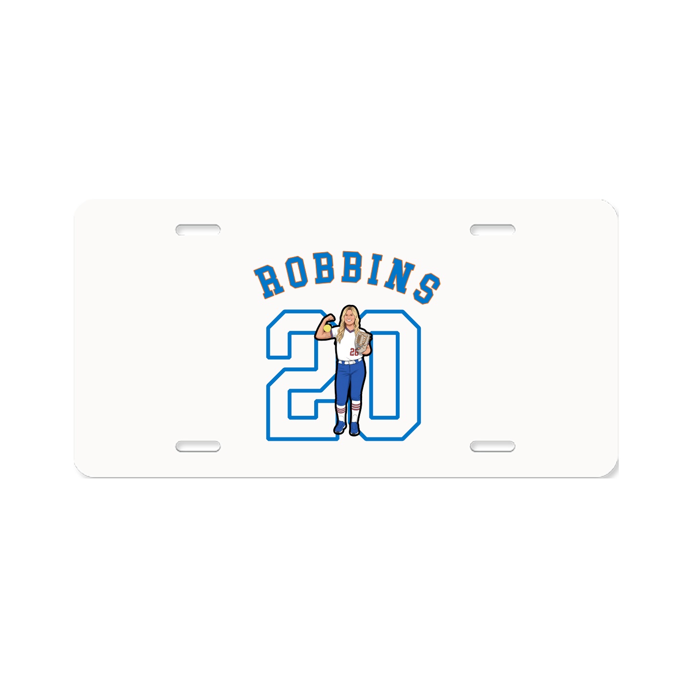 License Plate — Shirsey Arch in Classic
