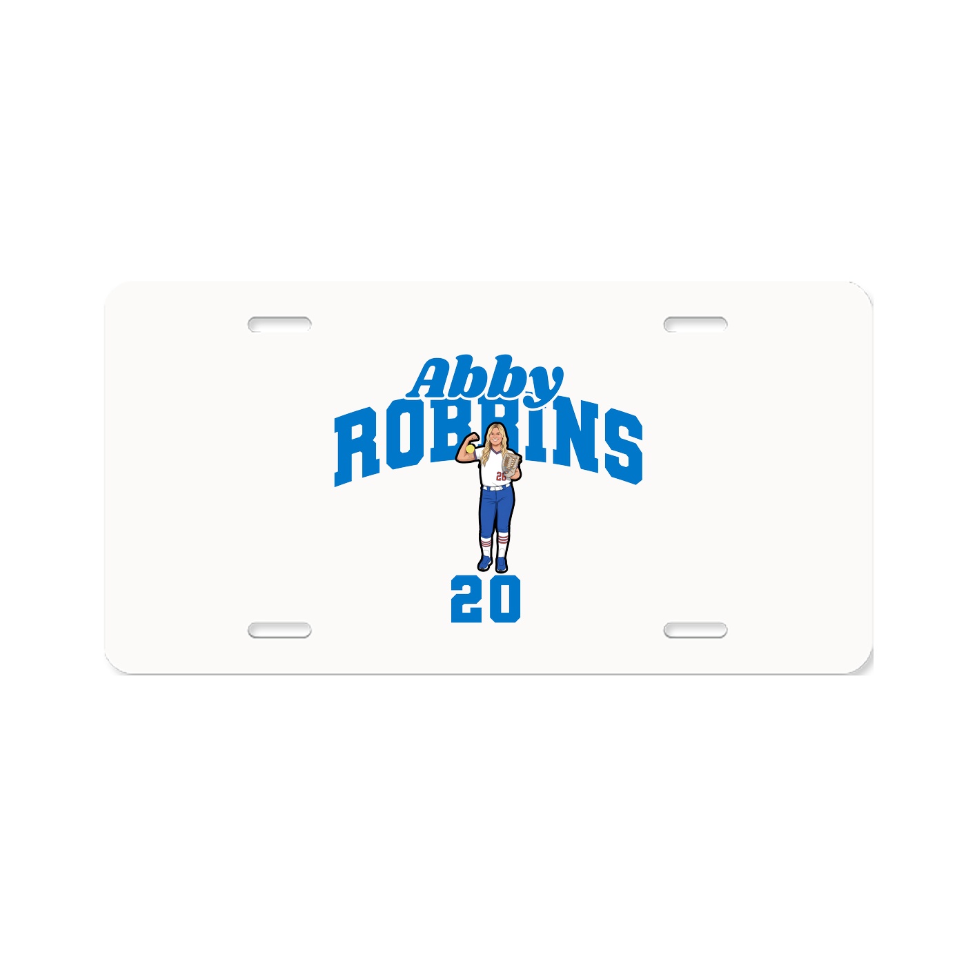 License Plate — Signature Arch in Classic