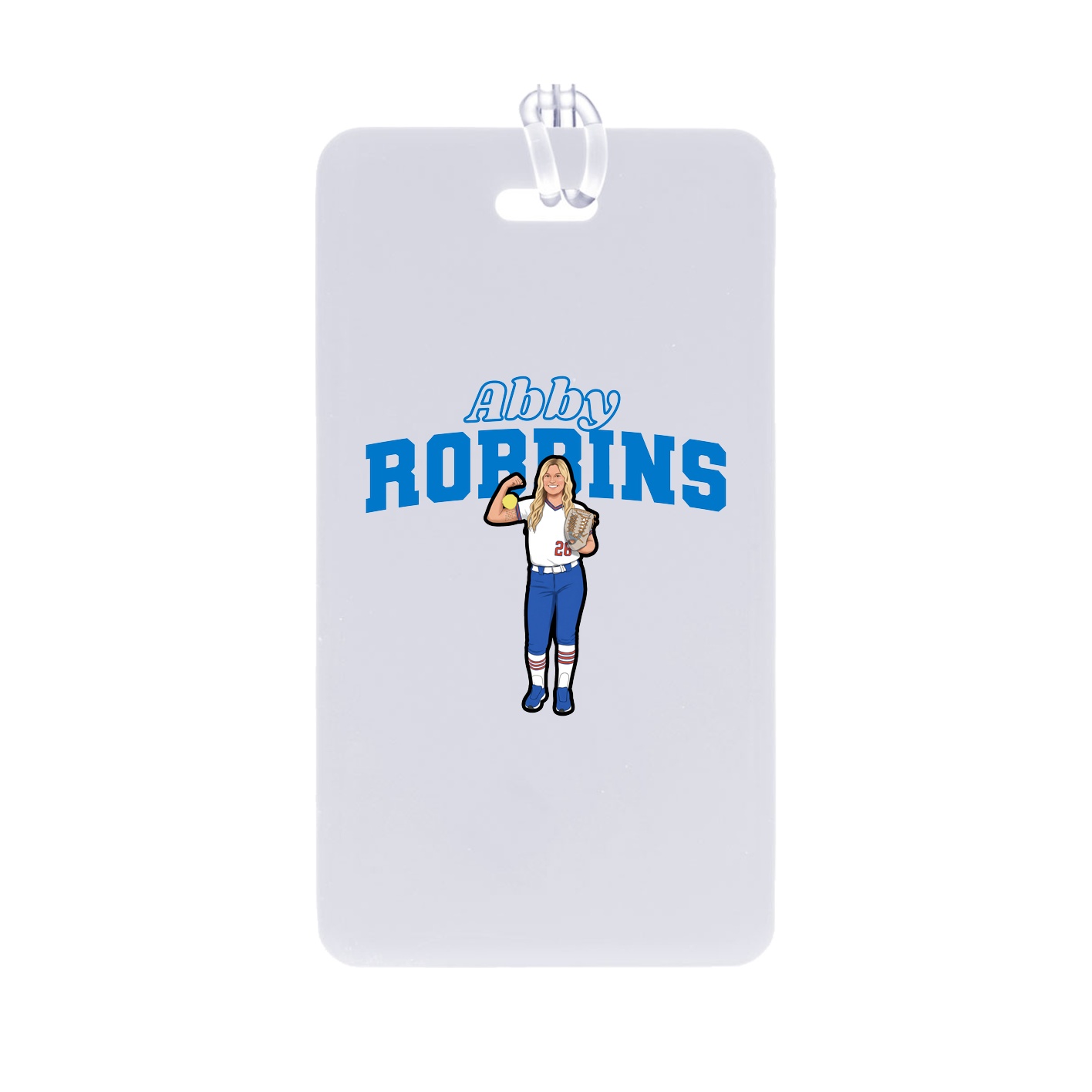 Bag Tag — Name Arch in Classic