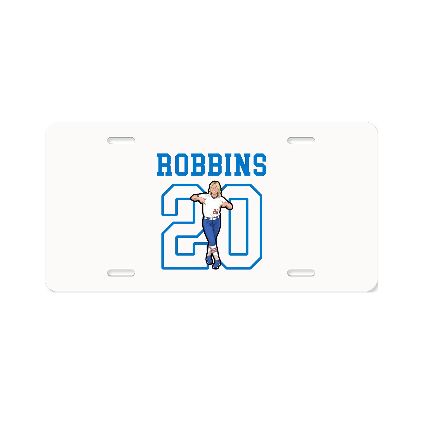 License Plate — Shirsey in Classic