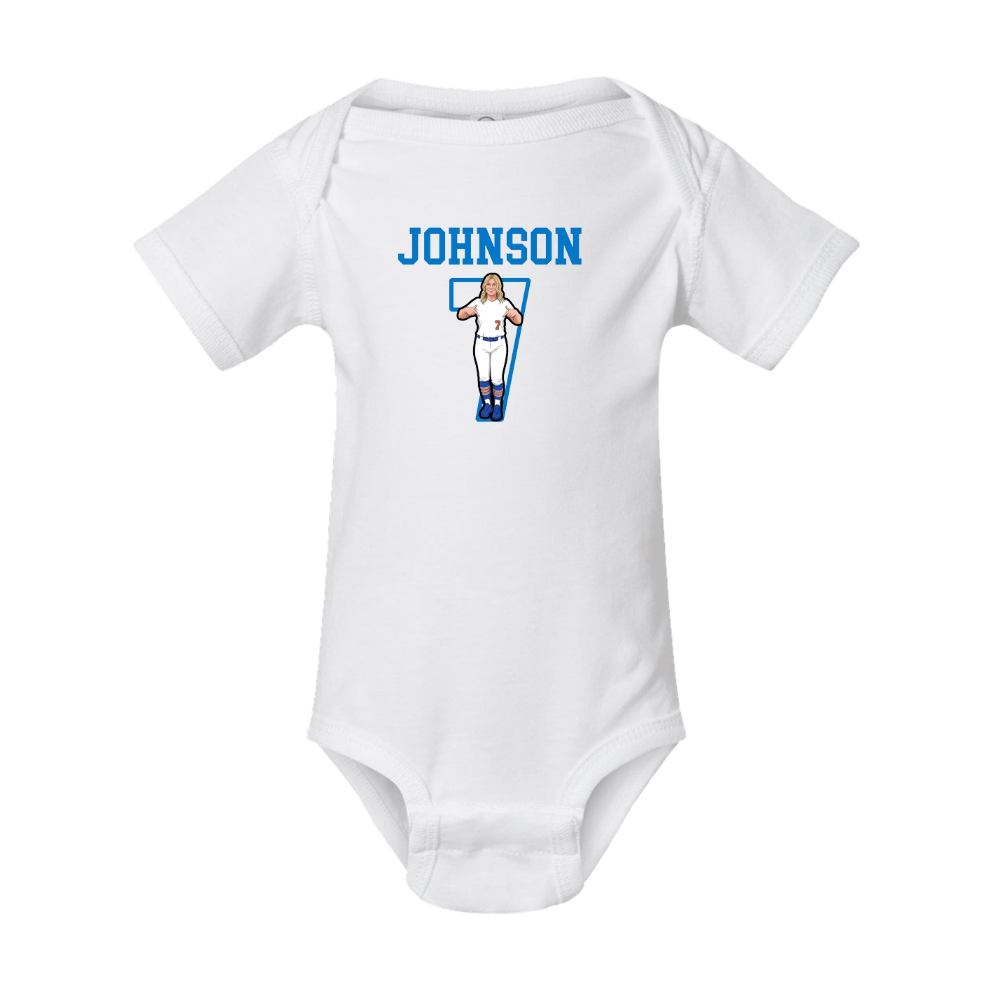 Baby Onesie — Shirsey in White