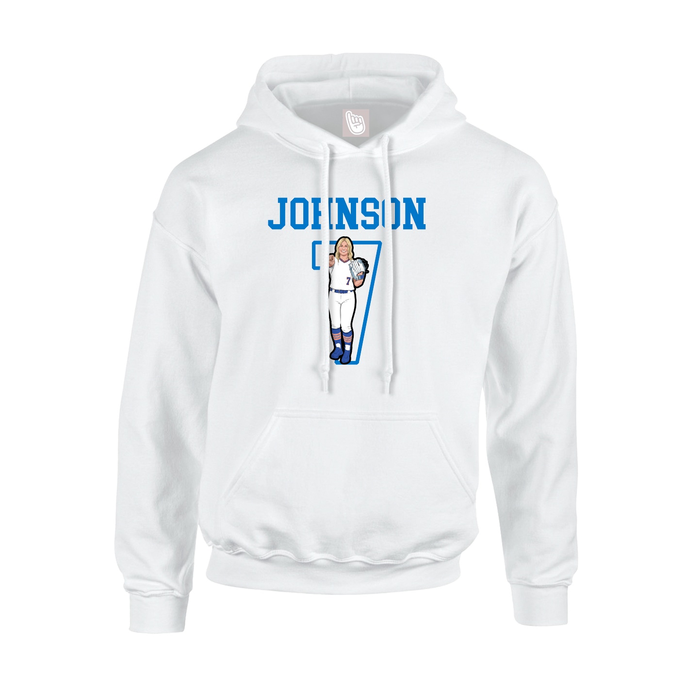 Youth Hoodie — Shirsey in White
