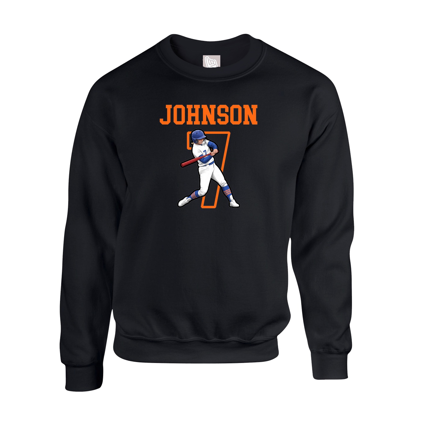 Fleece Crew — Shirsey in Black