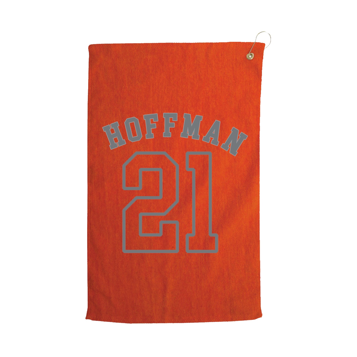 Golf Towel — Shirsey Arch in Orange