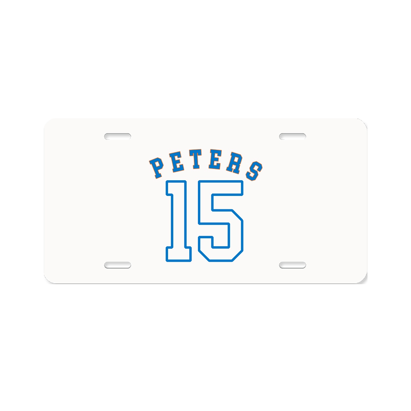 License Plate — Shirsey Arch in Classic