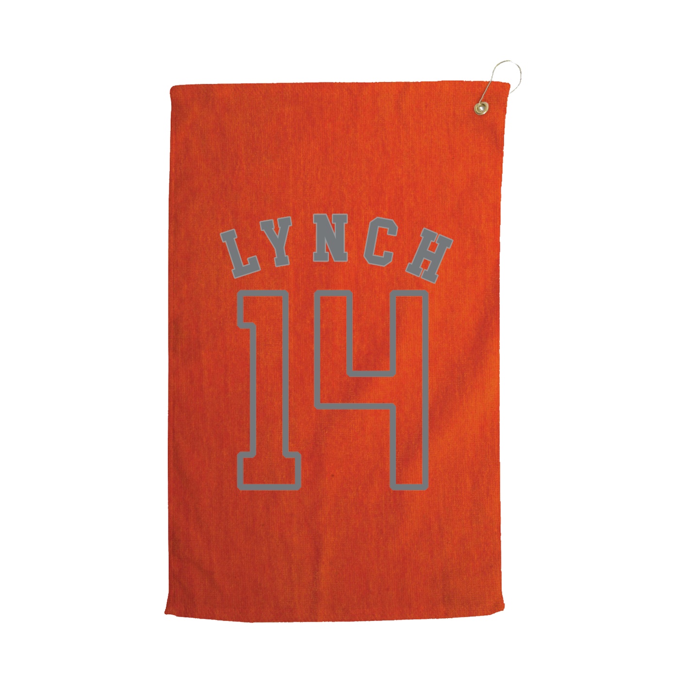 Golf Towel — Shirsey Arch in Orange