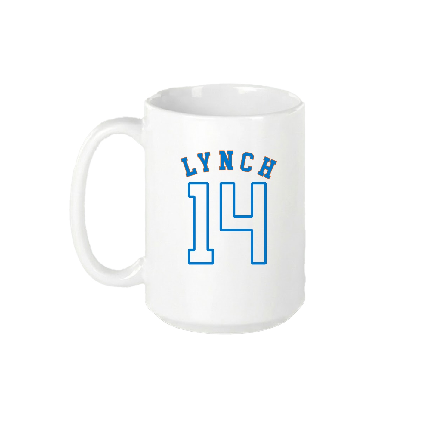 15oz Coffee Mug — Shirsey Arch in White