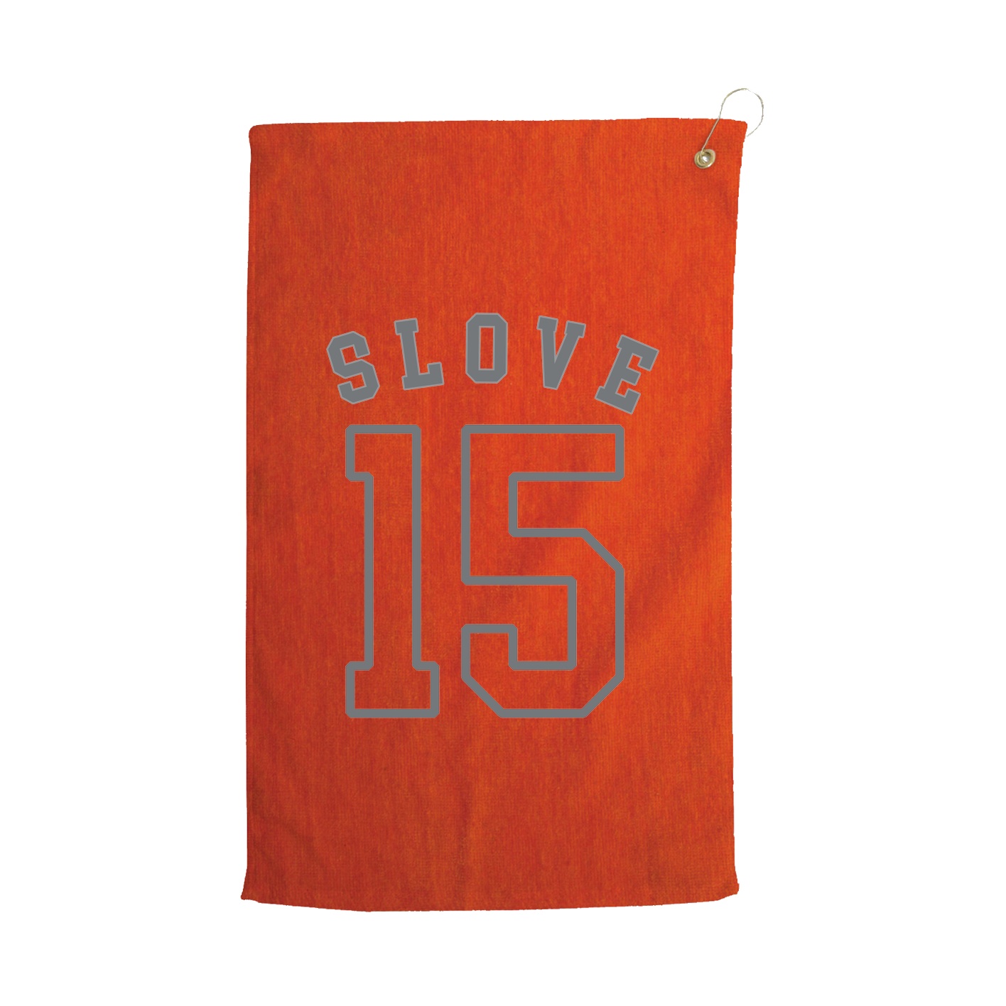 Golf Towel — Shirsey Arch in Orange