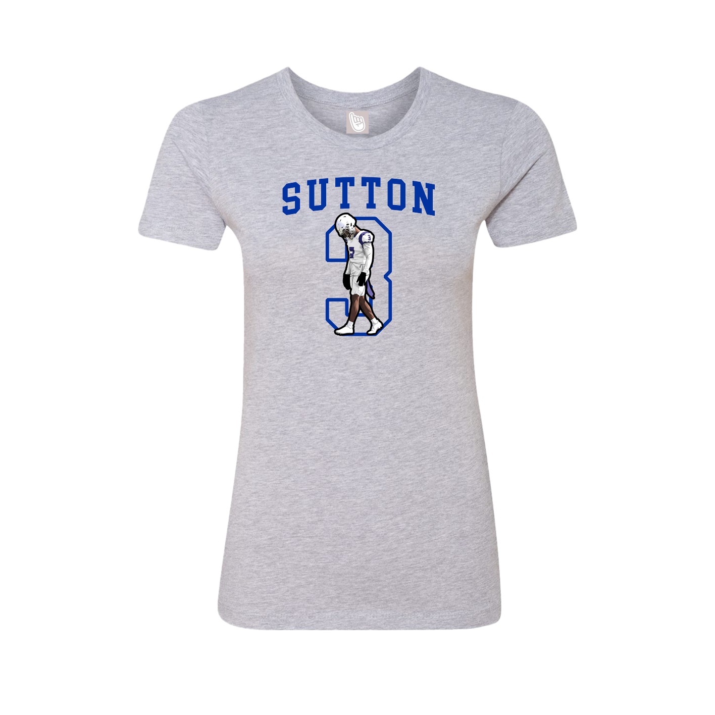 Fitted Women's Tee — Shirsey in Grey