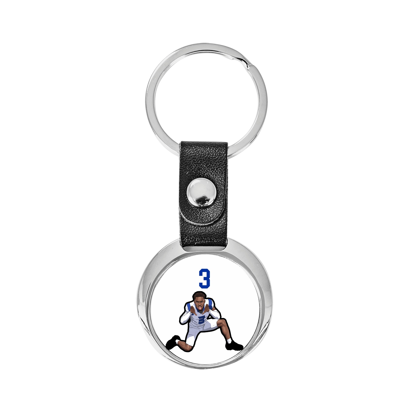 Key Chain — Number Top in Classic