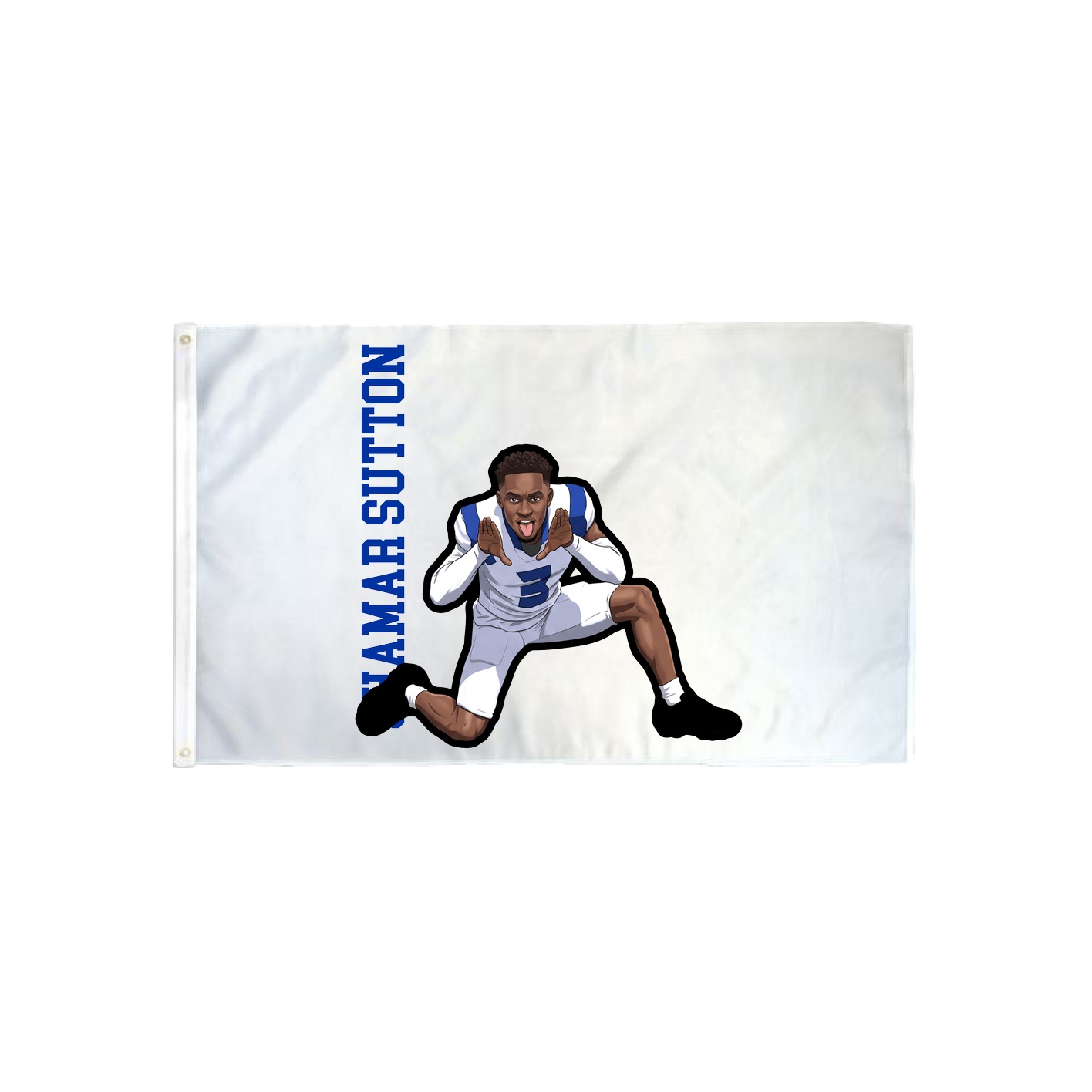3x5 Flag — Name Vertical in Classic