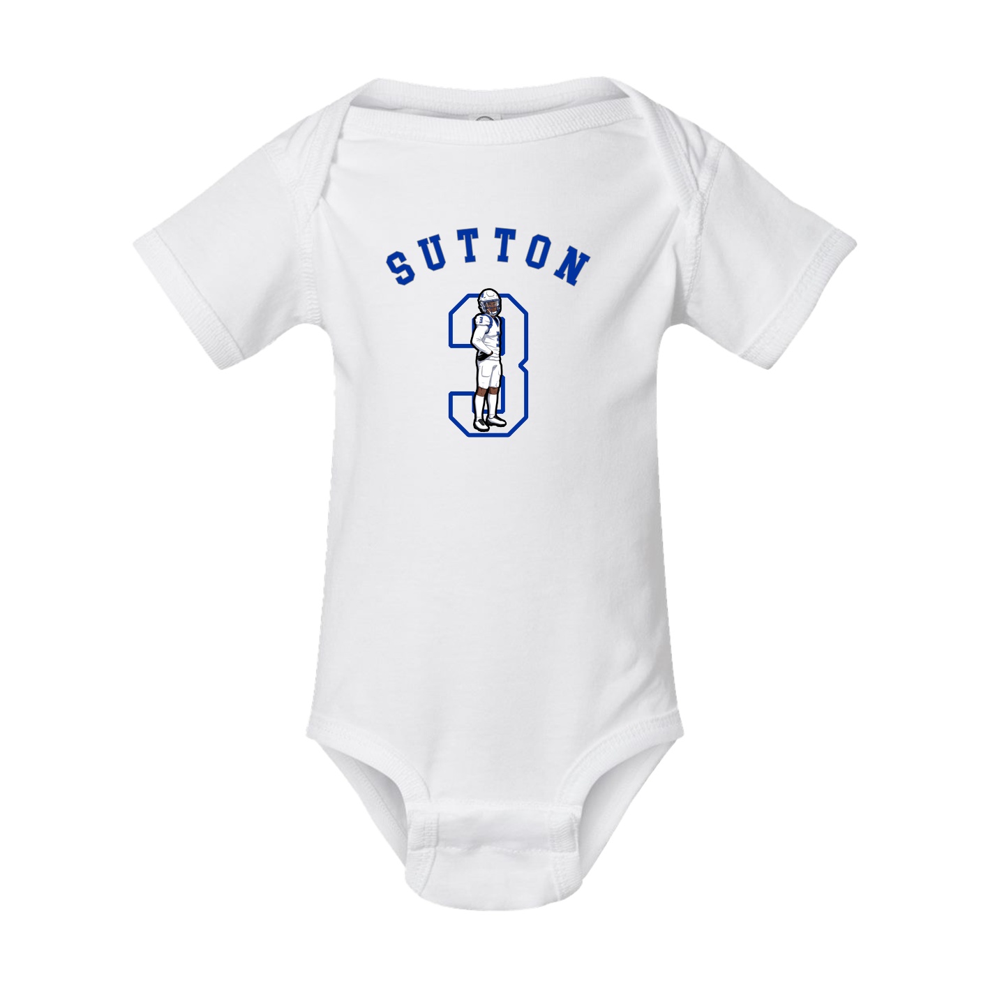 Baby Onesie — Shirsey Arch in White