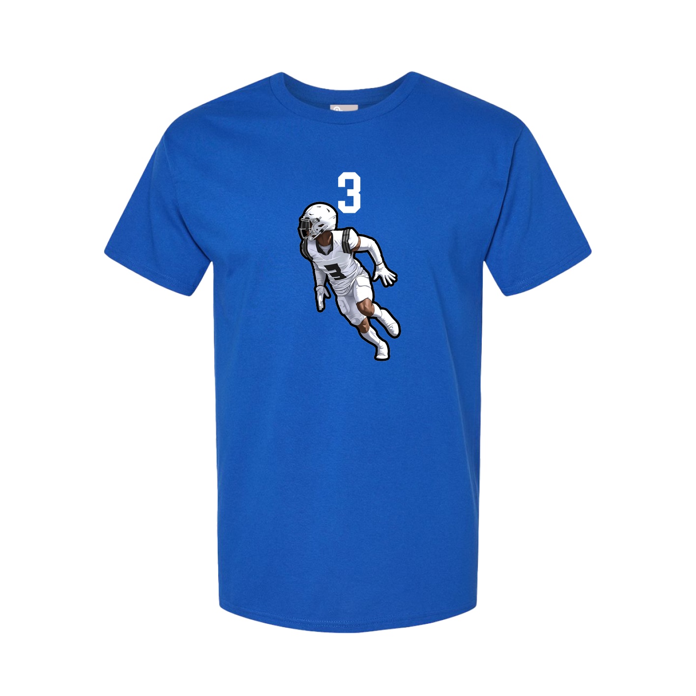Tee — Number Top in Royal
