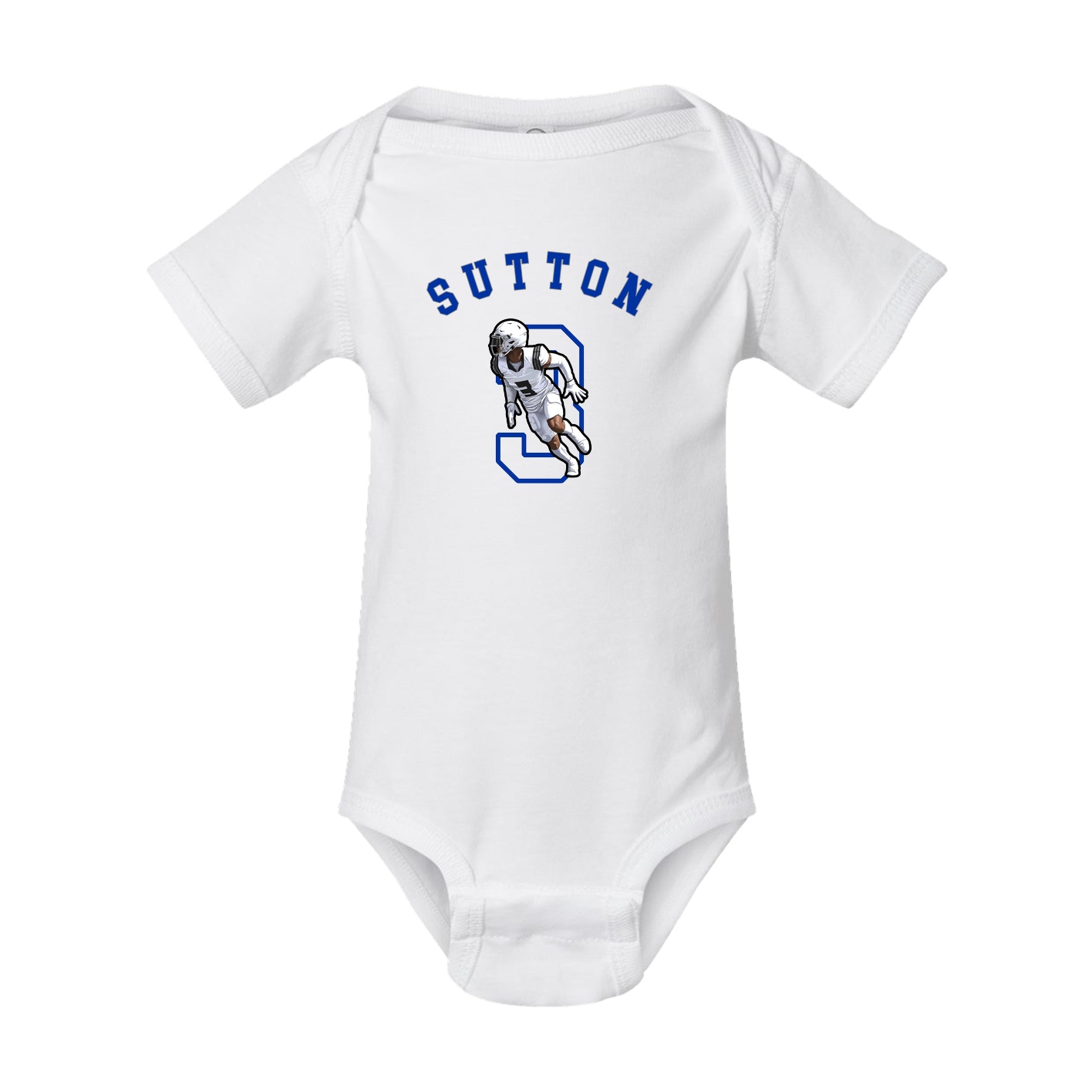 Baby Onesie — Shirsey Arch in White
