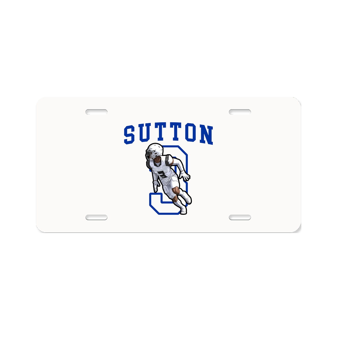 Aluminum License Plate