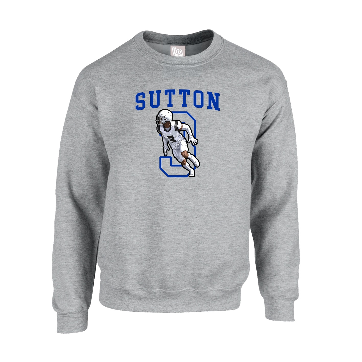 Fleece Crew — Shirsey in Grey
