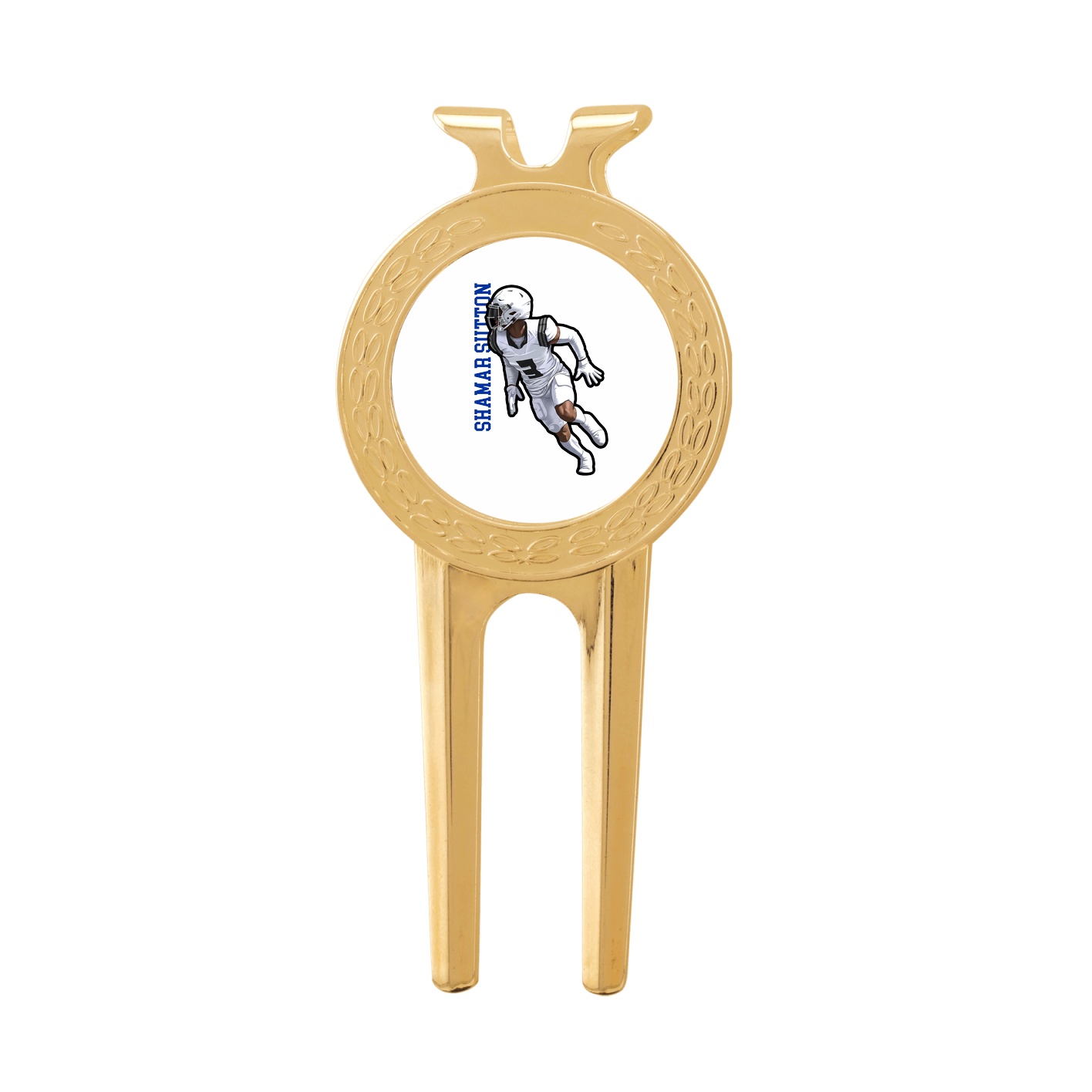 Divot Tool with Ball Marker — Name Vertical in Classic