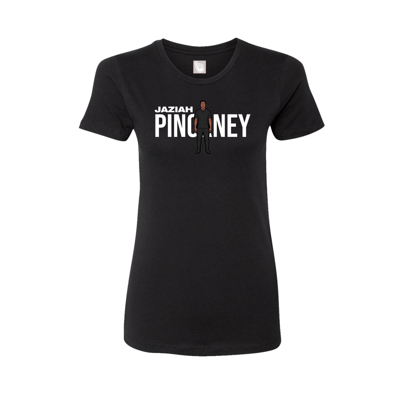 Womens Tee — Player Name in Black