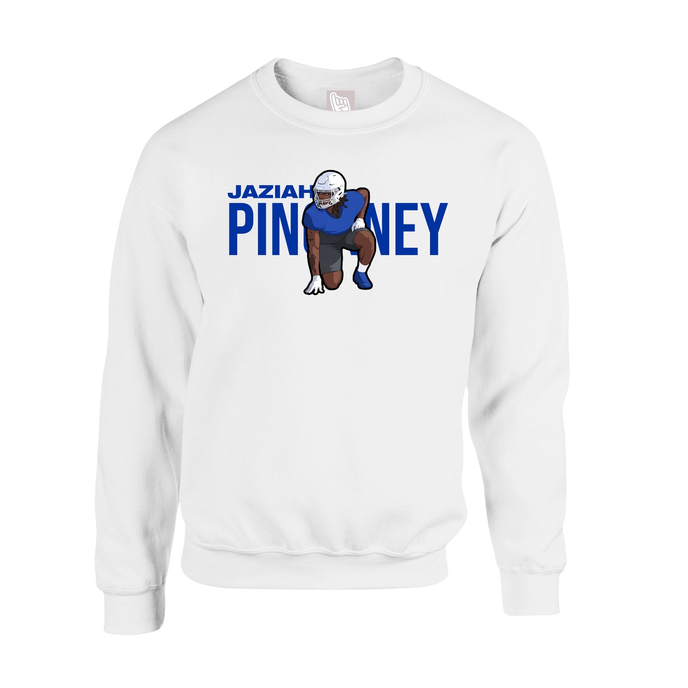 Fleece Crew — Player Name in White