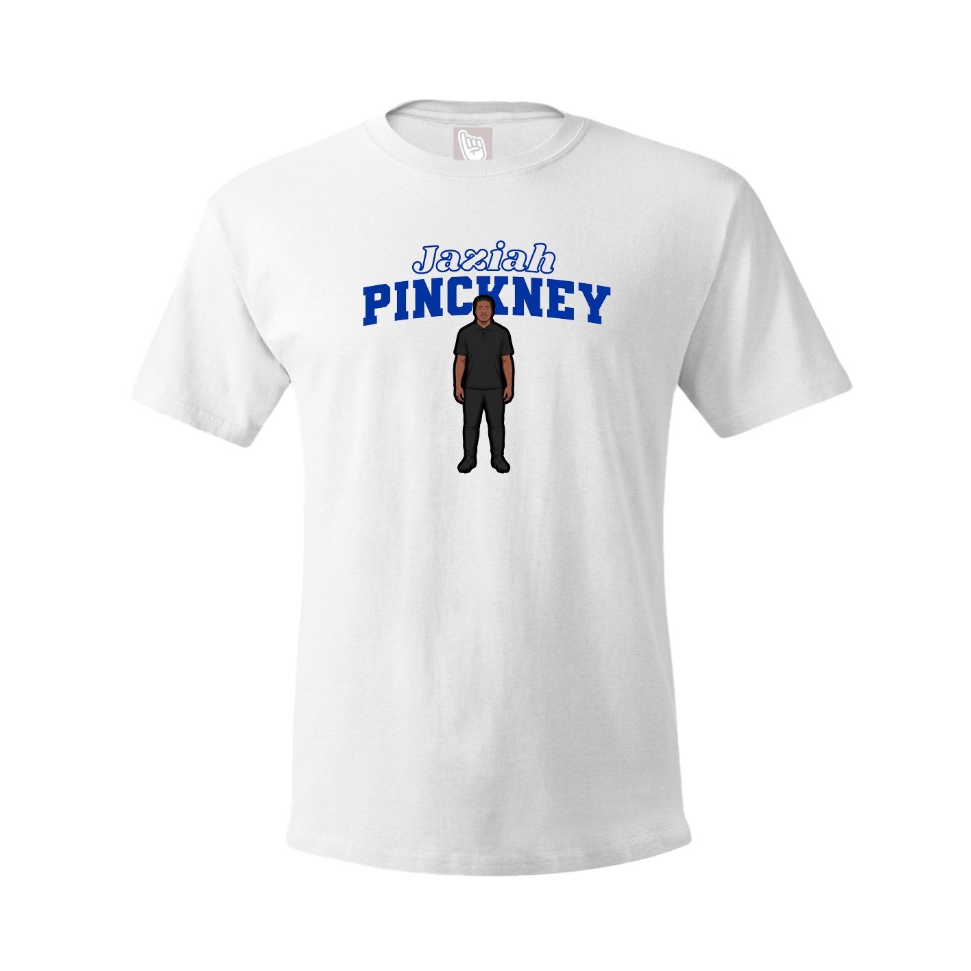 Tee — Name Arch in White