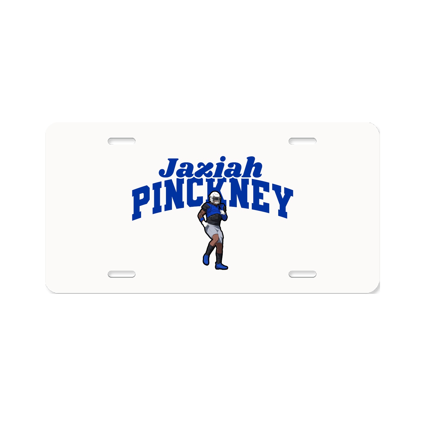 License Plate — Signature Arch in Classic