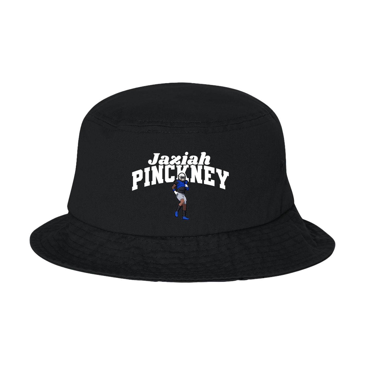 Bucket Cap — Signature Arch in Black
