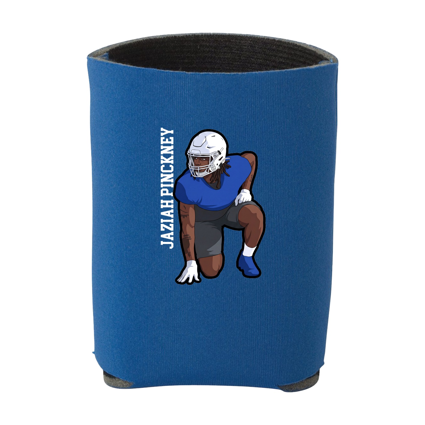 Can Holder — Name Vertical in Royal