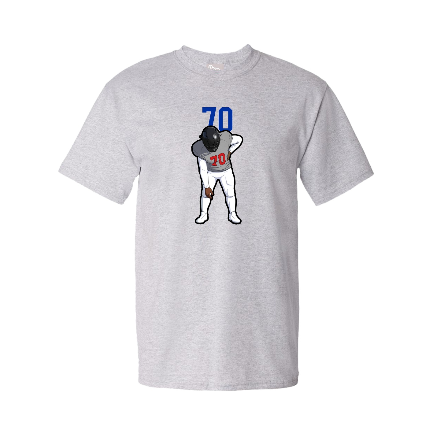 Tee — Number Top in Grey