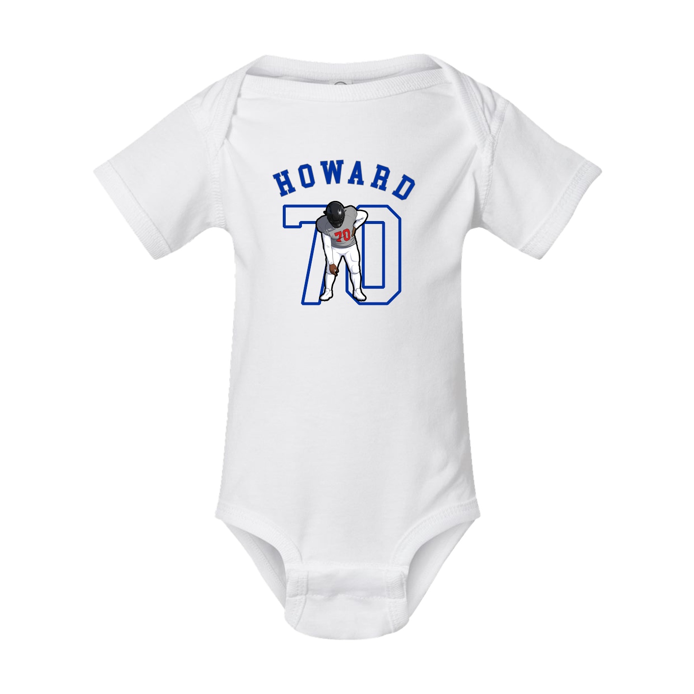 Baby Onesie — Shirsey Arch in White