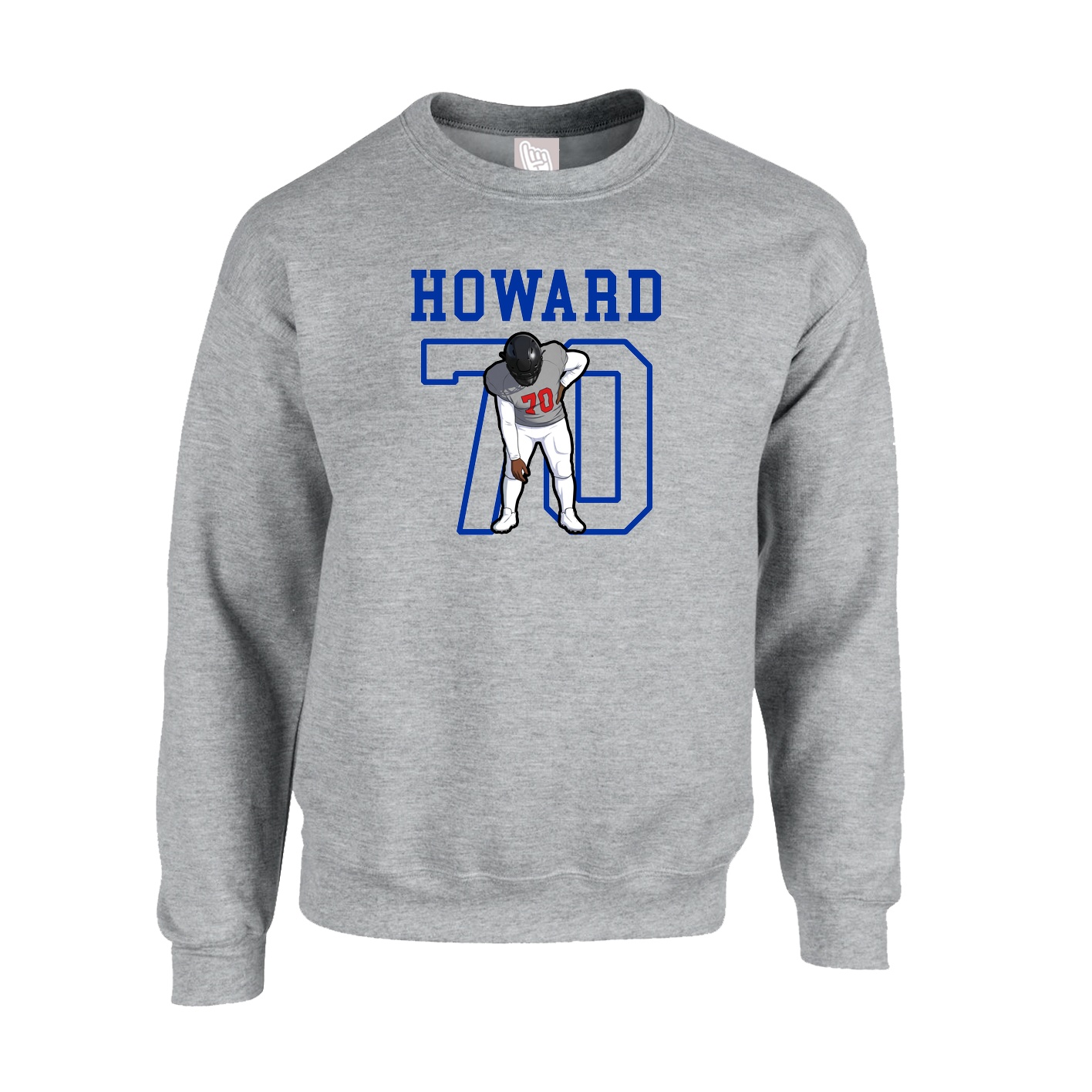 Fleece Crew — Shirsey in Grey